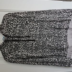 Grace & Lace Gray Leopard Hoodie